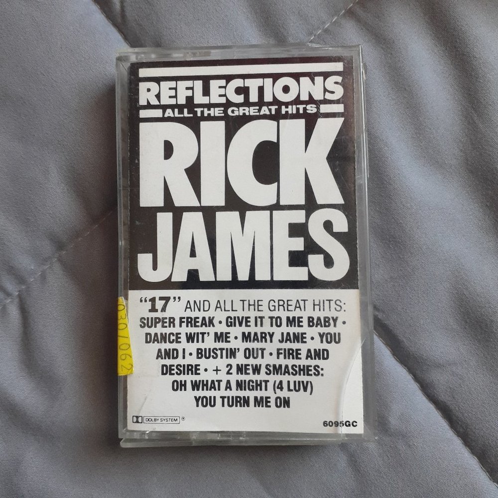 Rick James Reflections All the Greatest Hits Cassette Tape Tested